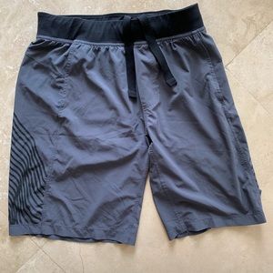 Lululemon Mens Gray T.H.E Shorts Mint Condition 🍋